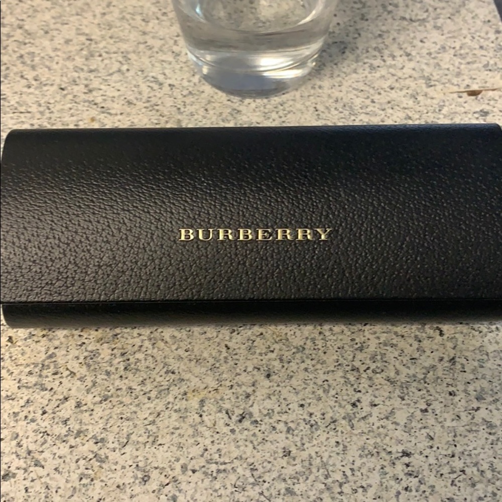 Burberry glasses case
